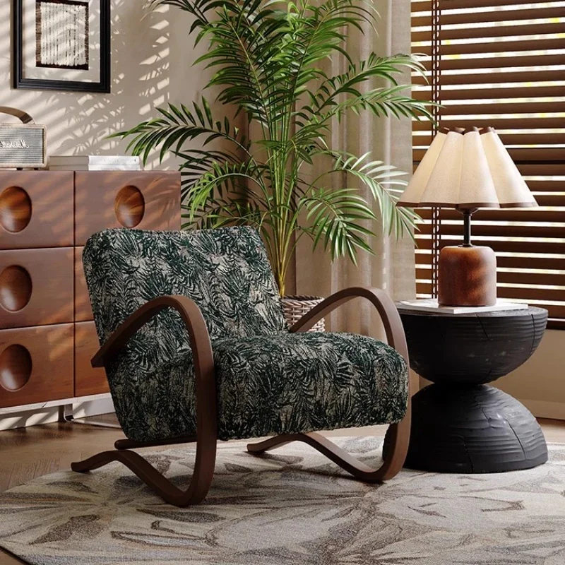 Sillas de salón para balcón, sillas ergonómicas cómodas para pedicura, Poltrona de madera profesional para acampar, muebles para el hogar