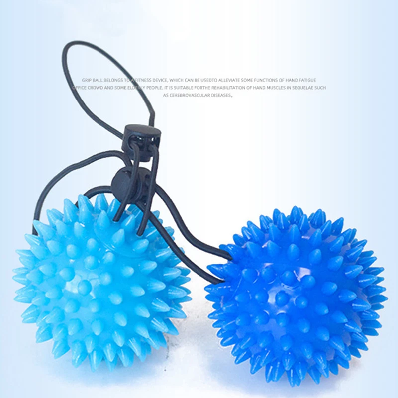 1Pcs 6.5cm Durable PVC Spiky Massage Ball Trigger Point Sport Fitness Hand Foot Pain Relief Plantar Fasciitis Reliever Hedgehog