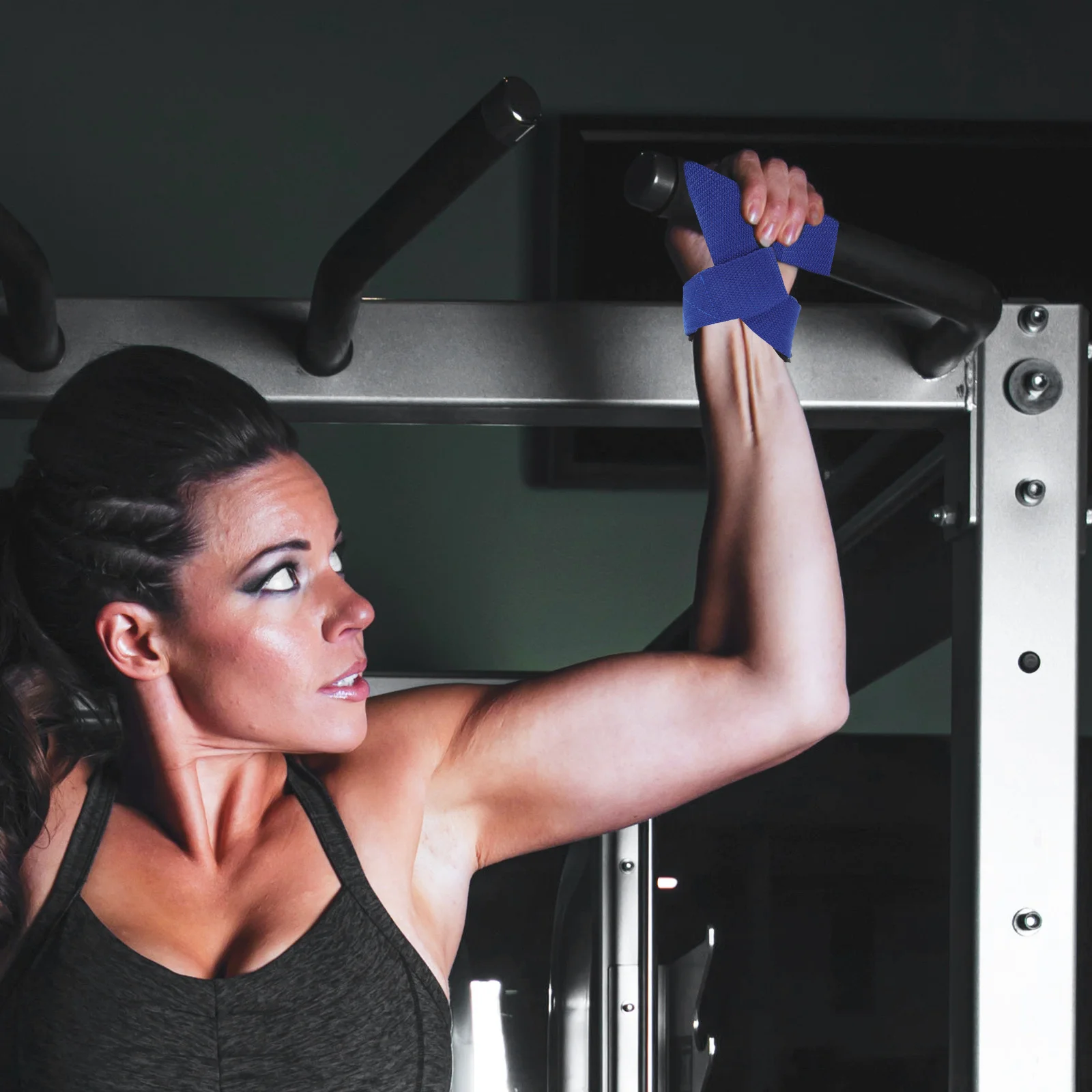 

2Pcs Professional Wrist Strap Fine Craftsmanship Long-Lasting Use Not Easy to Fade Tear Lifting Strap Wear-Resistant Wrist Band