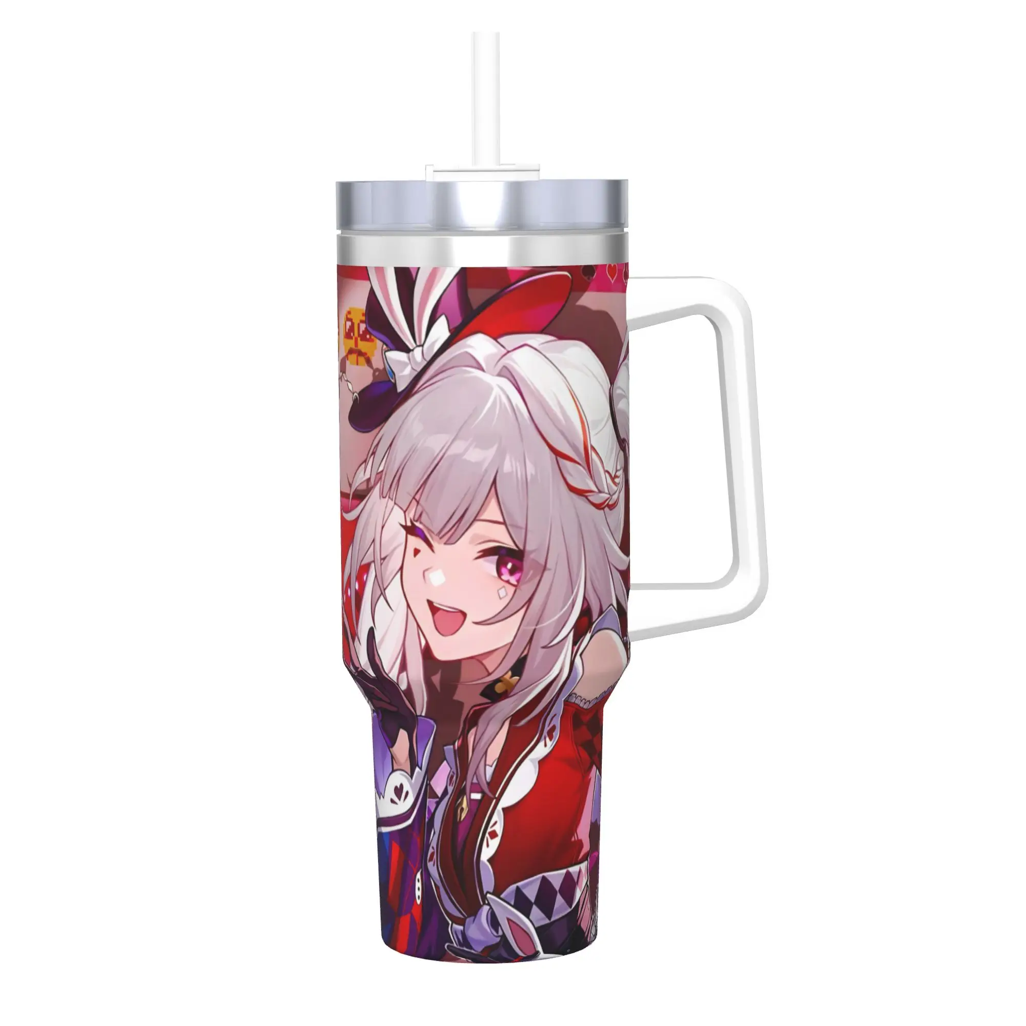 Honkai Star Rail 40oz Tumbler Stainless Steel Double Wall Vacuum Insulated  Cup With Straw