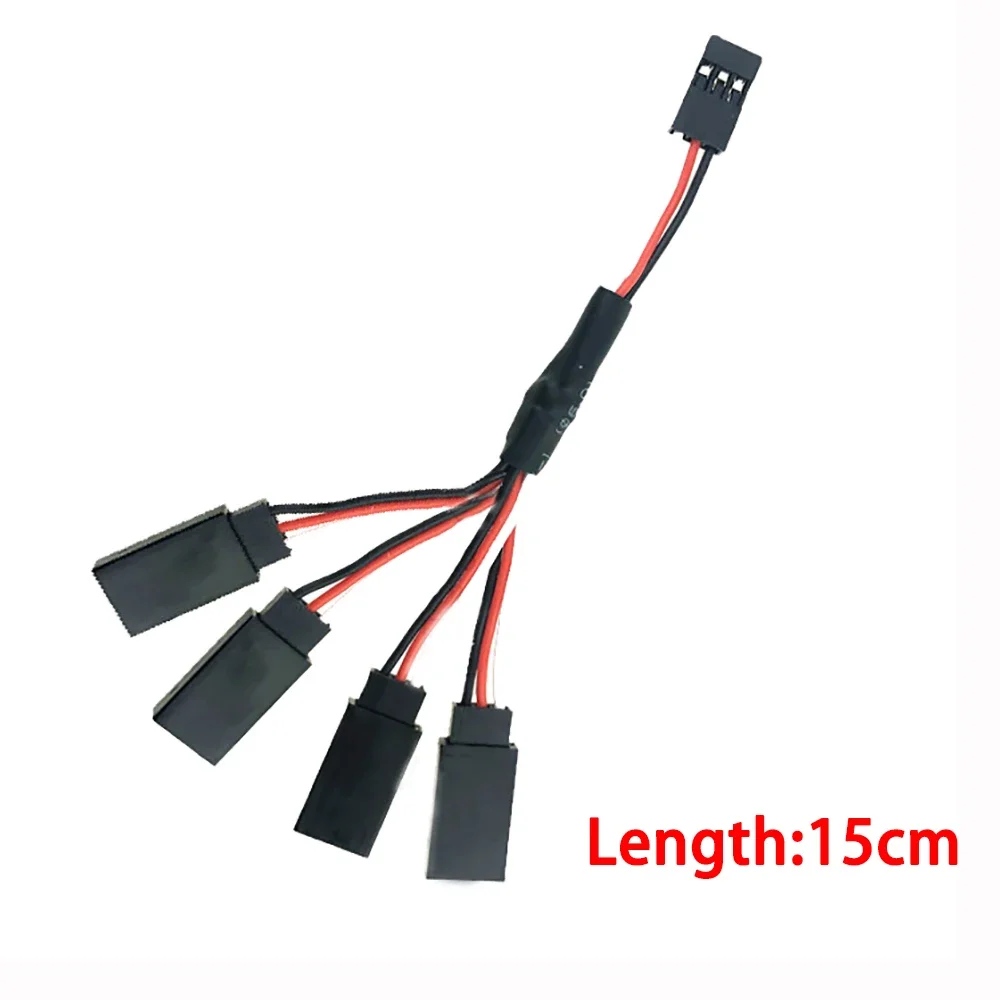 1PCS 15/30/50cm RC Servo Verlängerung Kabel 1to1 1to2 1to3 1to4 für Futaba JR Männlich zu Weiblich RC Modell