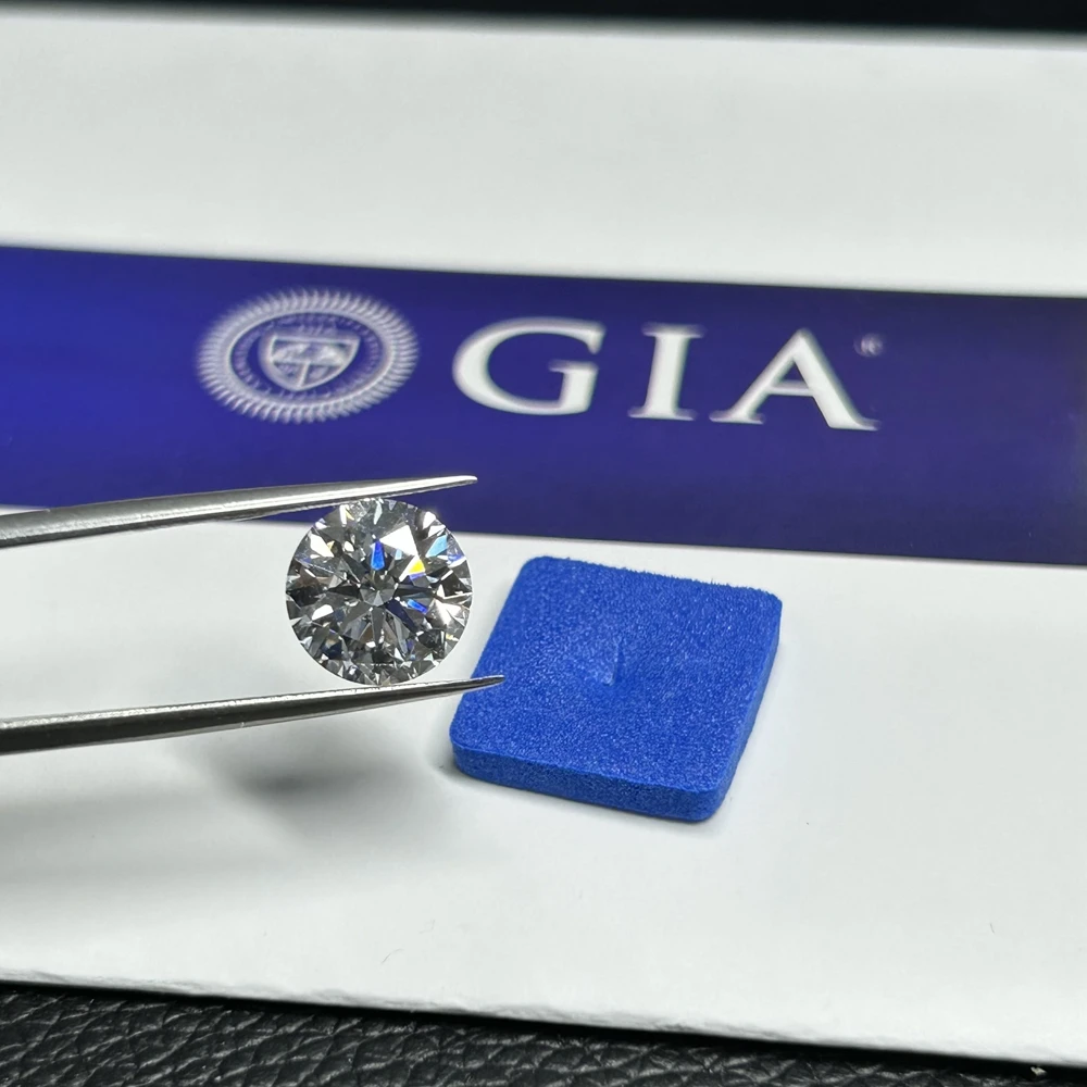 Mosangna Lab Grown Diamond 0.5-3 Carat D VVS2 Hpht GIA CVD Diamond Stone