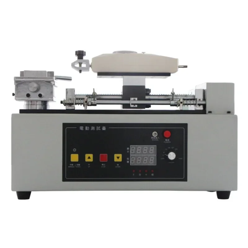 Electric horizontal test bench, plug-in force tester, push-pull force gauge rack