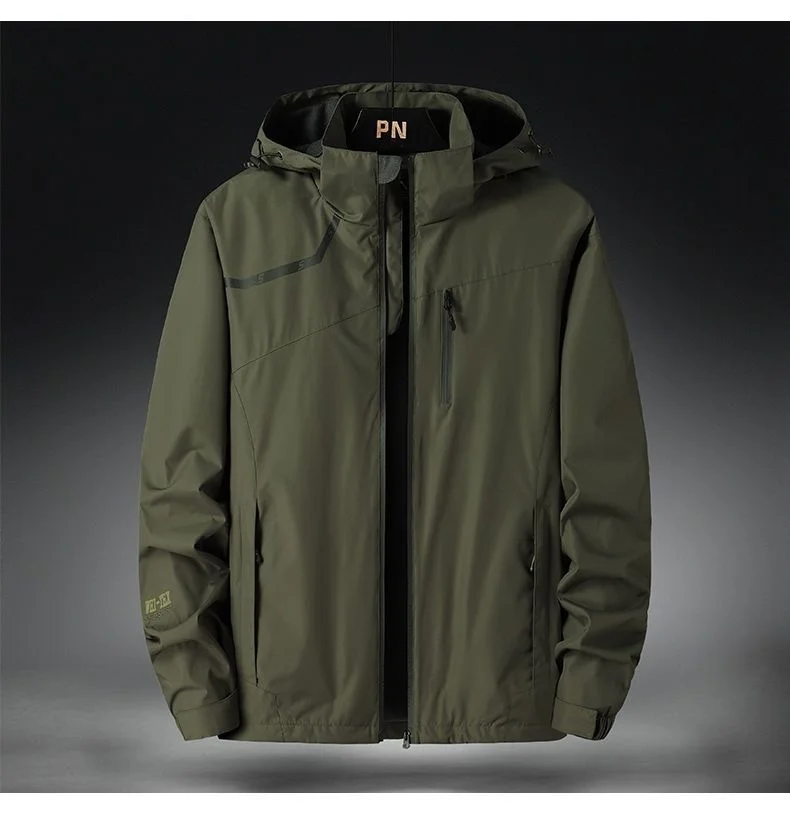 Abrigo para Hombre de Buena Calidad, Sección de Marcas de Tienda Departamental, Estilo de Moda, Ropa Masculina para Otoño Invierno