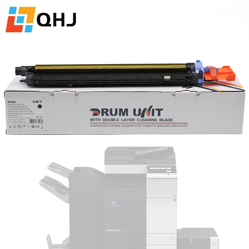 

DR313 Black Drum Unit Kit for Konica Minolta BHC258 308 368 458 558 658 BH308 368 458 558 ADC307 367 Copier Part Drum Cartridges