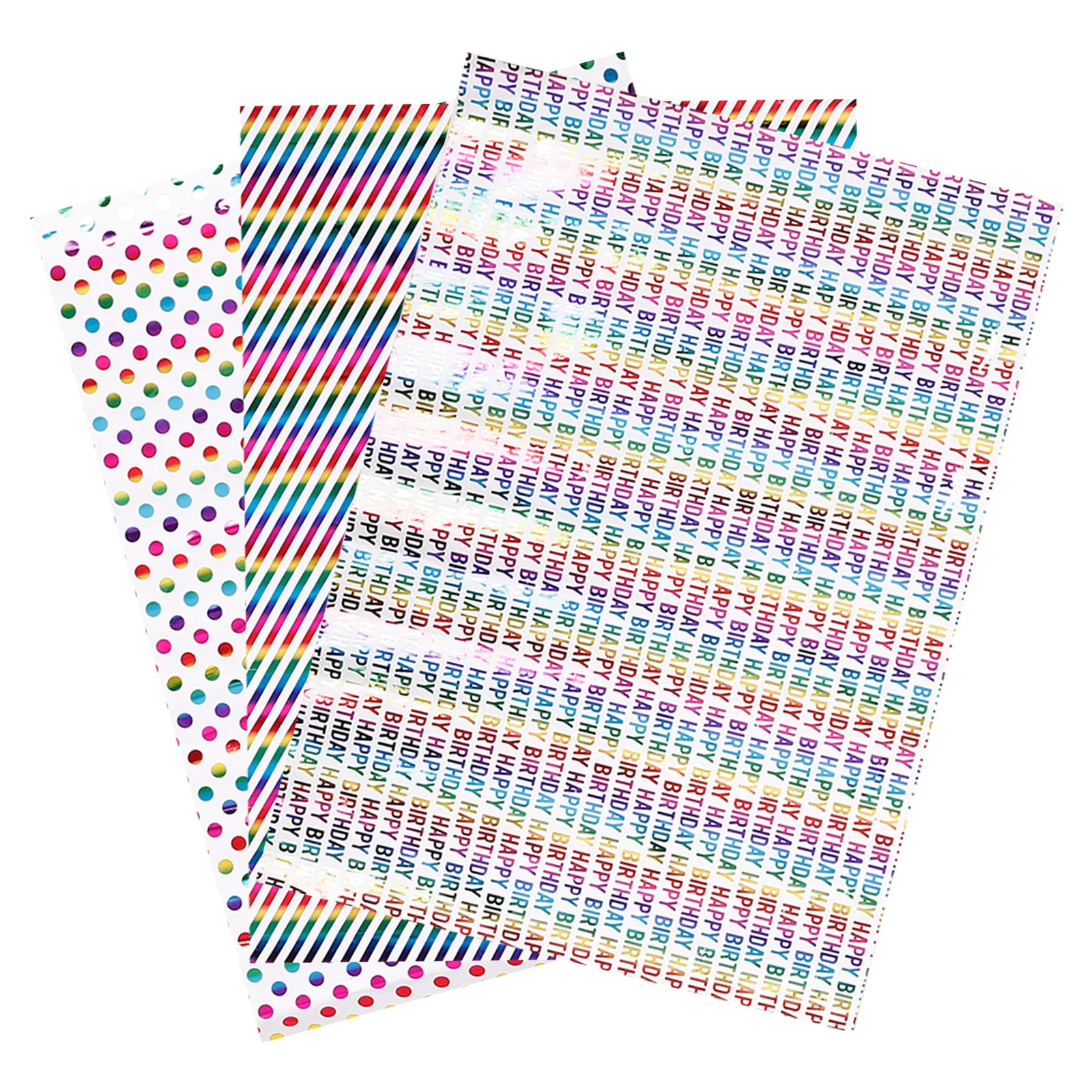 Premium Gift Wrapping Paper Sheets – Festive Birthday, Holiday & Party Packaging Wrap Roll