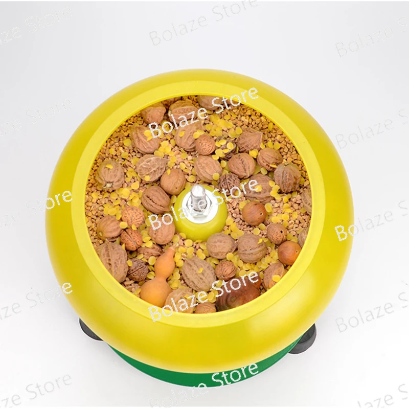 6 Inch Vibratory Tumbler Polishing Machine Jade Agate Grinder Vibrating Barrel Grinder Vibration Polishing Machine