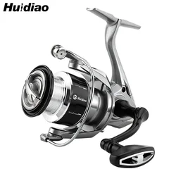 Carrete Huidiao 2500/3000 lanzamiento suave para lubina y trucha