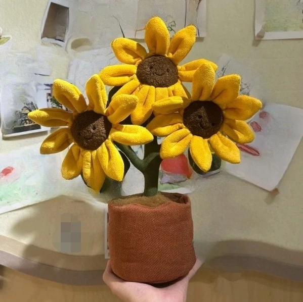 Artificial potted sunflower housewarming decoration ornament home decoration accessories living room decoration desk decor