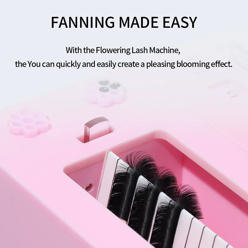 GLAMLASH Eyelash Extension Fanning Machine False Lashes Acrylic Blossomings Device