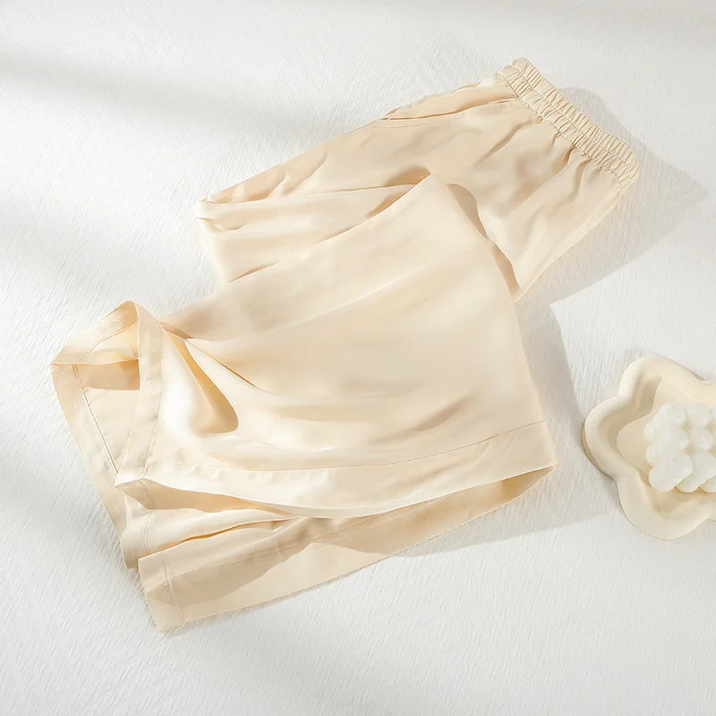 Viscose Pajamas Pants Home Sleepwear Spring Summer New Thin Casual Trousers Pyjama Bottoms Homewear Sleep Pants Woman_ecoleips.com