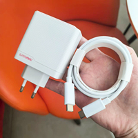 OPPO Find X8 Ultra X7 F29 PRO 100W EU Charger SuperVooc Dual Ports Fast Charge Power Adapter 12A PD Cable For Reno 14 13 12 Pro