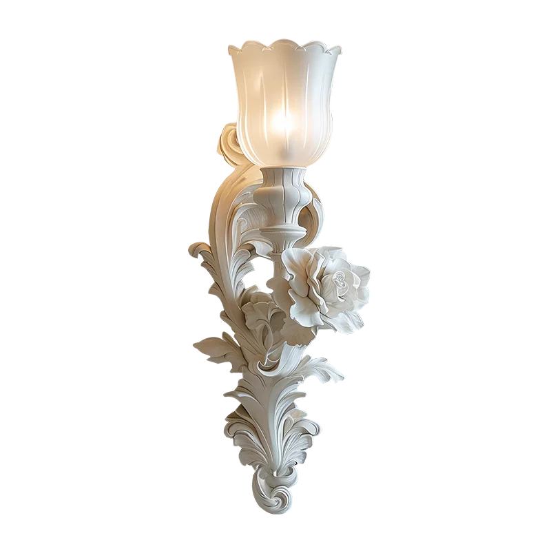 

cream wind wall lamp retro European hotel restaurant corridor aisle romantic atmosphere creative personality lamp