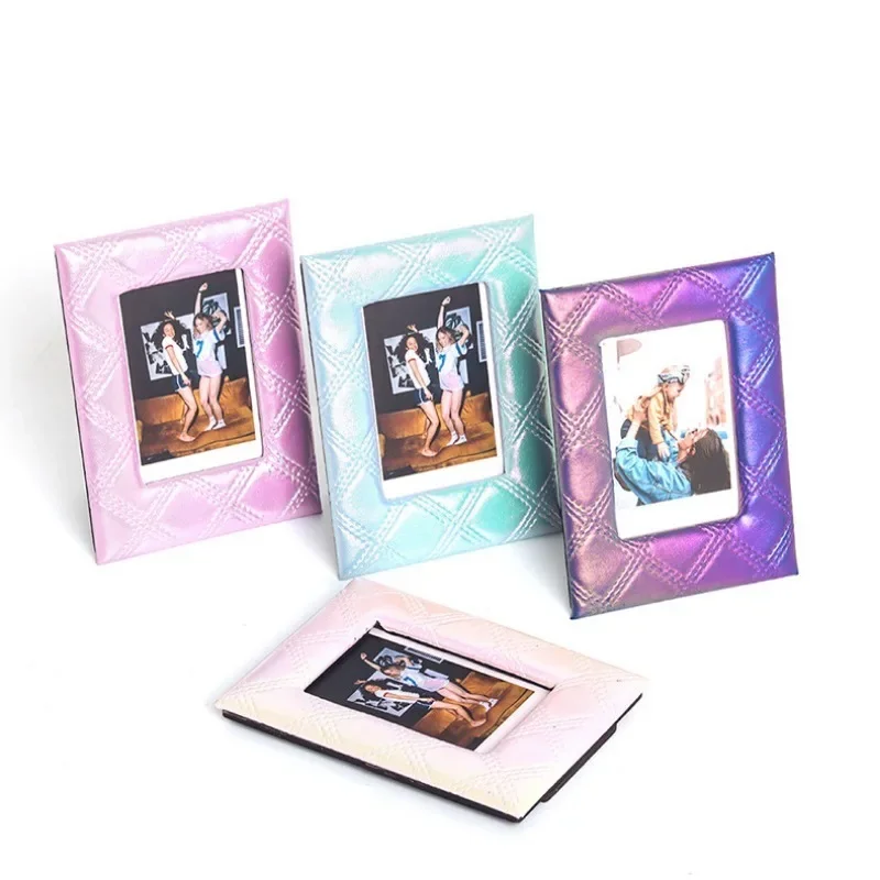 สีสันทอกระเป๋ากล้องชุดสําหรับ Instax Mini 12 แบบพกพา PU ฝาครอบอัลบั้มชุดสายคล้องไหล่สําหรับ Instax Mini 12 Accessor