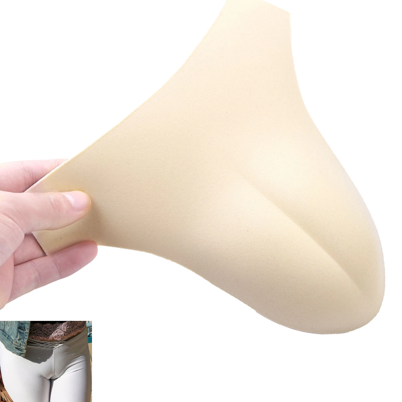 Men\'s underwear Camel Toe Panty Anti-protrusion gasket Underwear  Shemale For Adult man