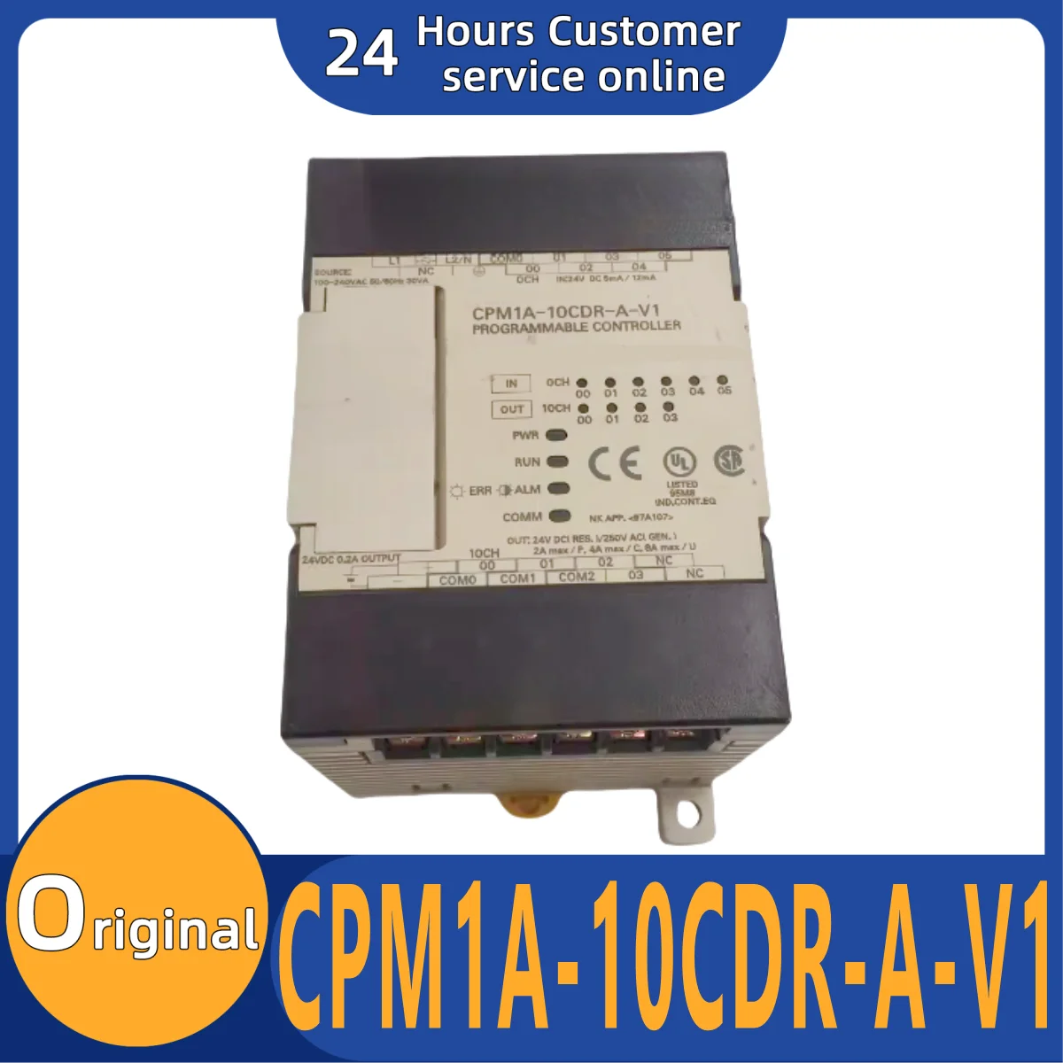 

Совершенно новый оригинальный программируемый модуль контроллераCPM1A-10CDR-A-V1CPM1A-20CDR-A-V1