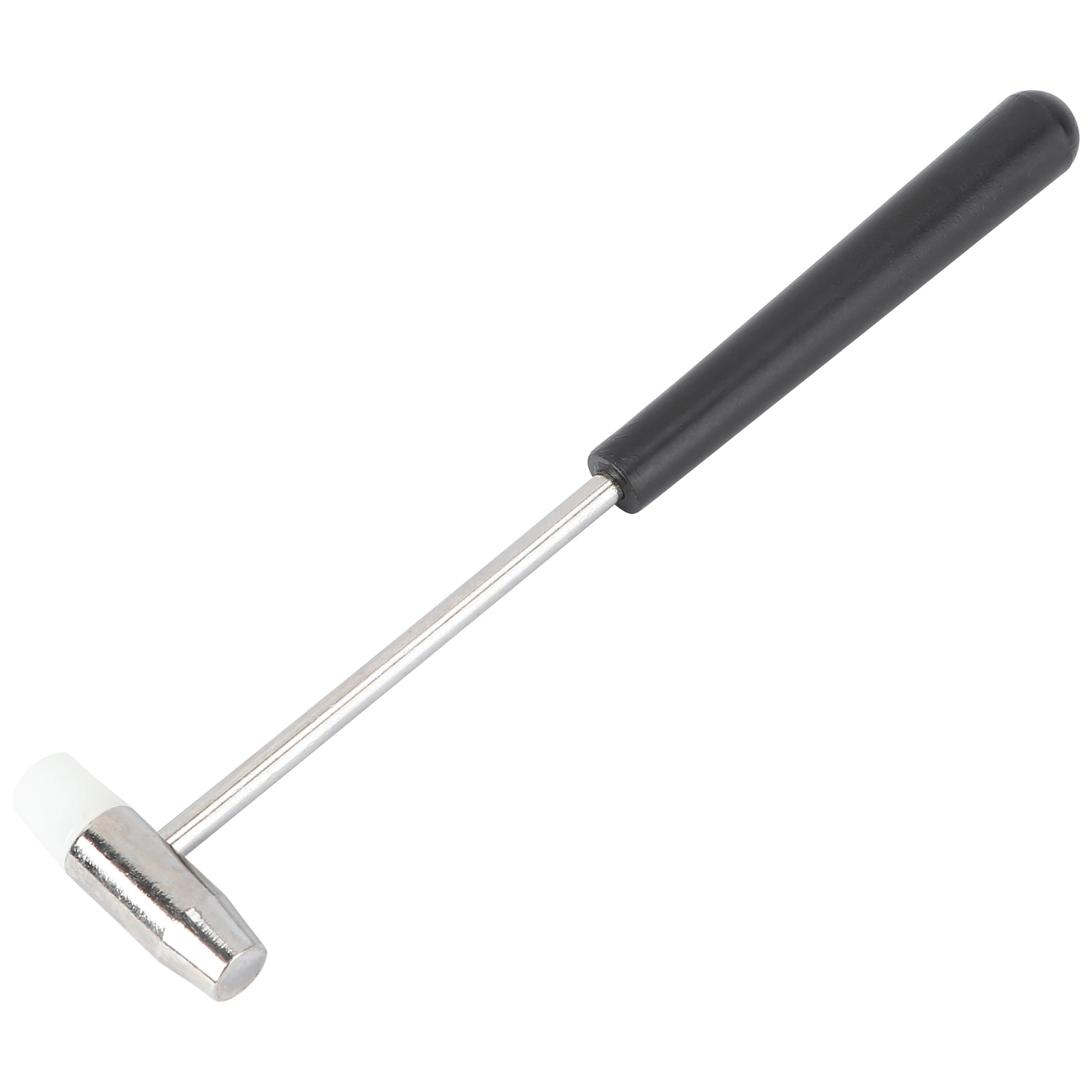 

1pc Repair Hammer Tool Metal Head Thick Iron Hard Hammer For Watch Band Adjustment Jewelry Repair Slim Handle Stainless Steel