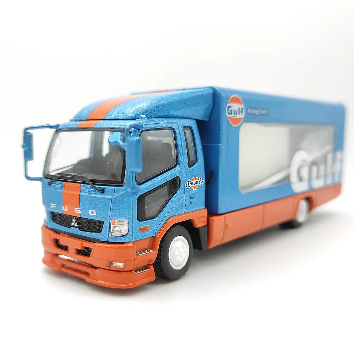 

Diecast GCD 1:64 Scale Mitsubishi FUSO Truck Transport Container Alloy Car Model Collectible Toy Gift Souvenir Display