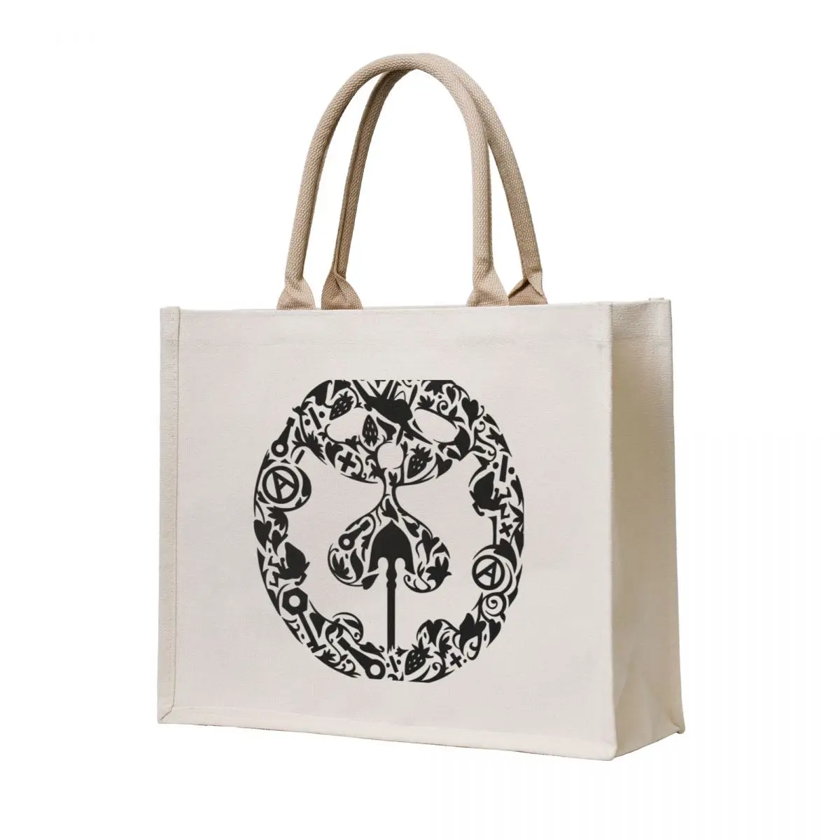 

JOJO Golden Wind Ladybug Tote Bag custom bags tote bag canvas cute pouch bag tote men's