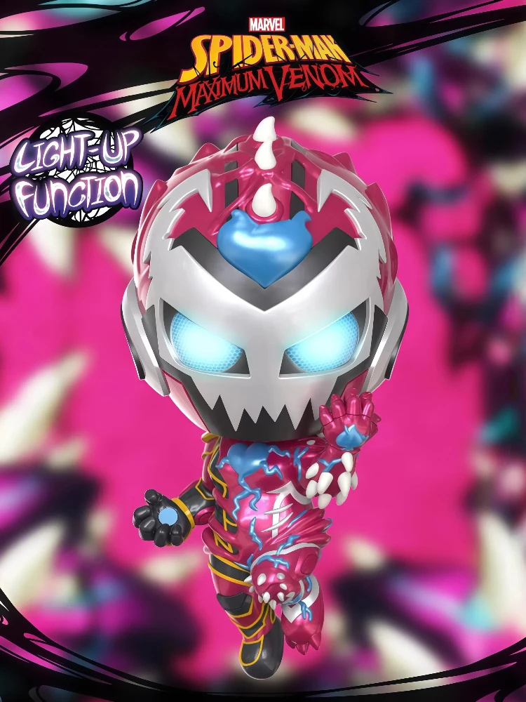 

Hot Toys Spider Man Iron Man Doctor Strange Q Edition Cosbaby Mini Collection Doll Toy Ornament Festival Surprise Gift