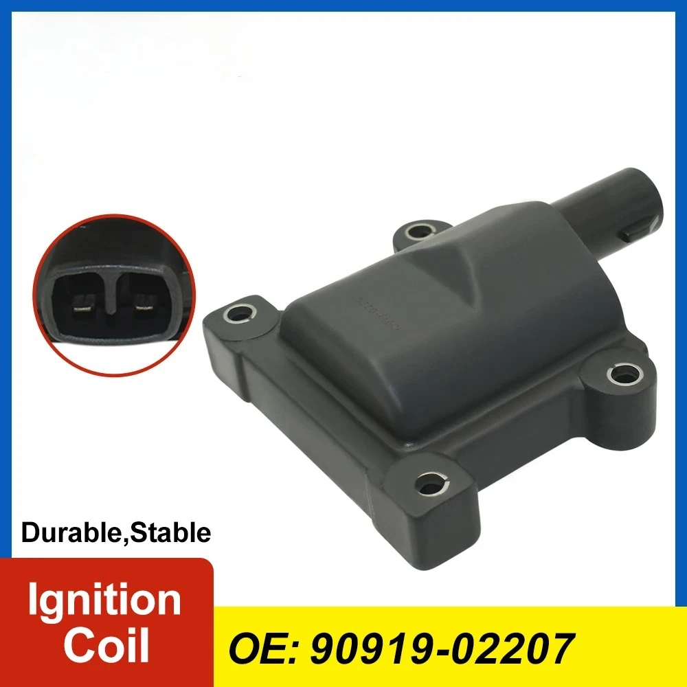 

90919-02207 Ignition Coil 19070-46050 for Toyota Camry Supra Lexus ES300 GS300 SC300 3.0L L6 V6 9091902207 Car Accessories
