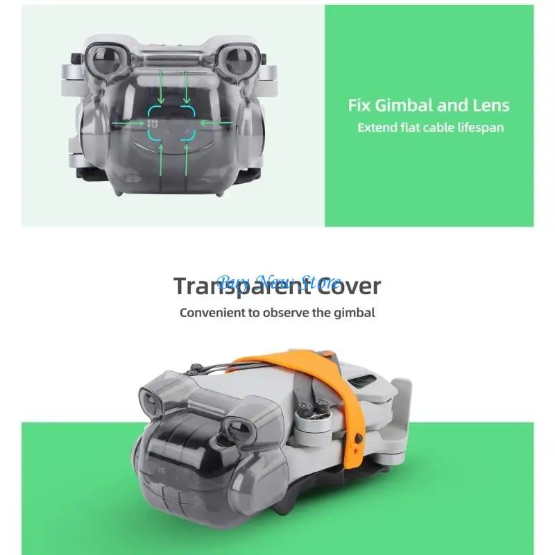 

20CE Transparent Gimbal Cover Gimbal Lens Cover Camera Protectors for Mini 3