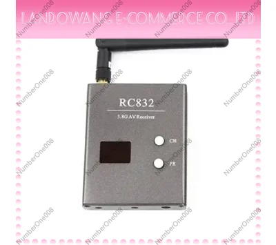 RC832 RC805 305 upgrade wireless FPV SKY 32S 5.8G video image transmission receiver