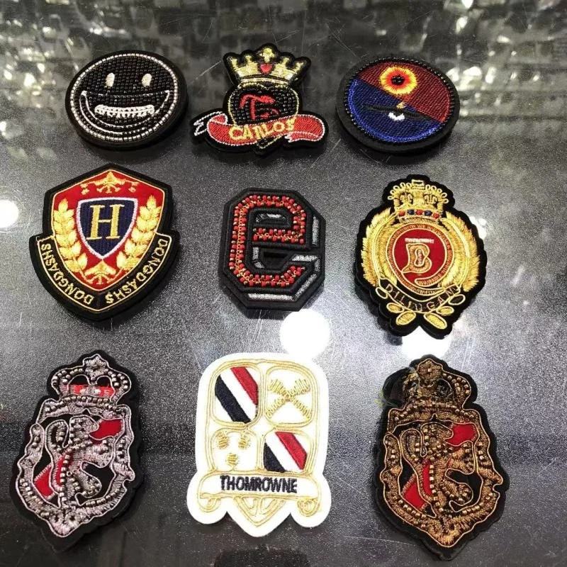 

Модная нашивка ручной работы с мультяшной вышивкой для ремонта и декора джинсов, стильный нагрудный значок, тканевая наклейка