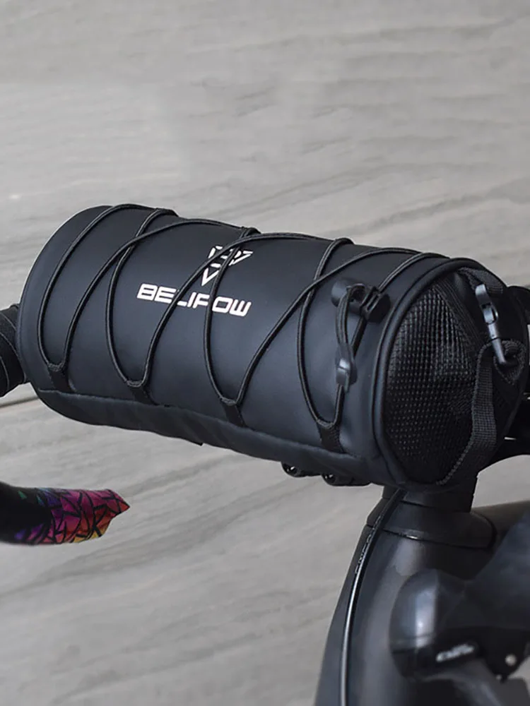 AliExpress NONE 2L 5L Bike Handlebar Bag, Bicycle Front Bag Shoulder Bag Storage Bag with Shoulder Strap for Road Mountain Bike Cycling Travel
