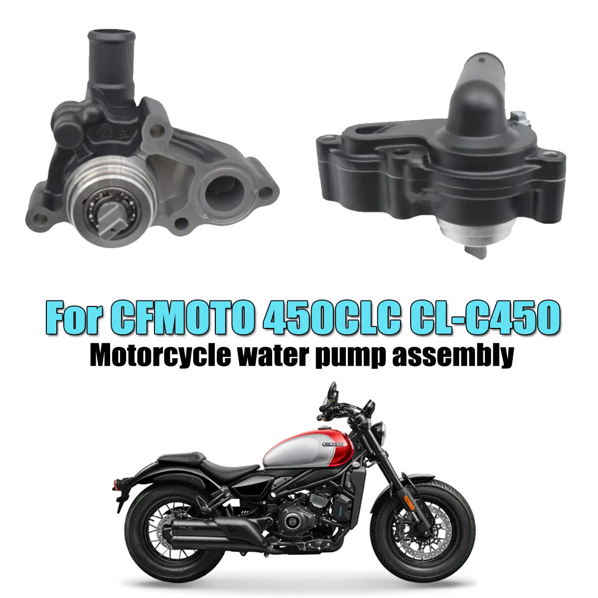 

CL-C450 450 CL-C Motorcycle parts engine water pump assembly Fit For CFMOTO 450CLC 450CL-C
