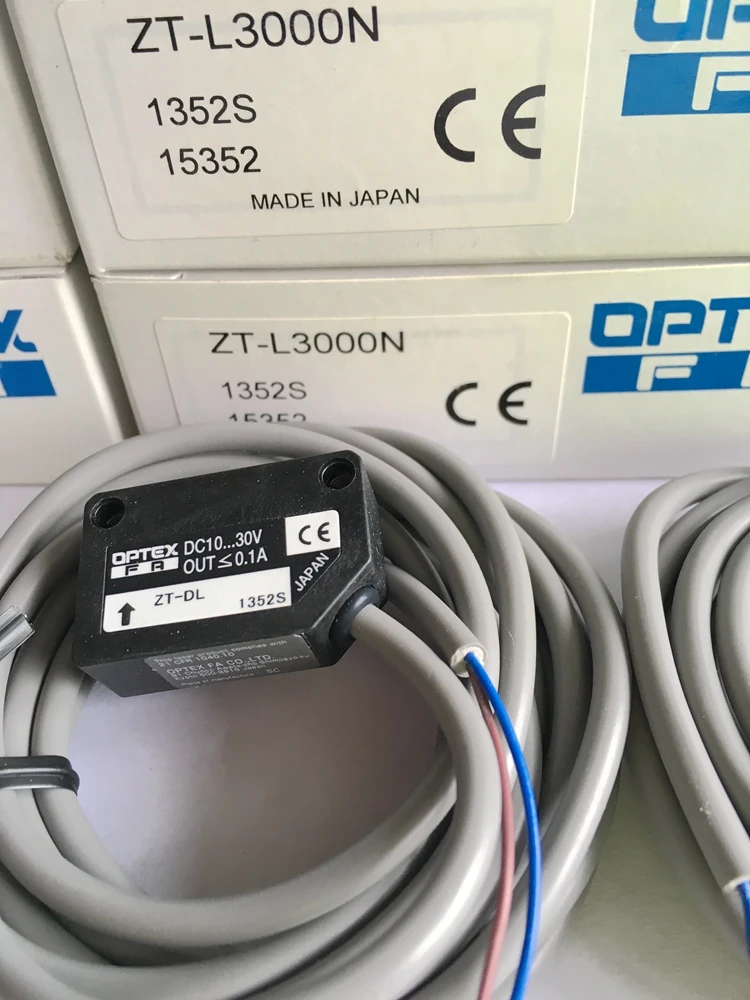 New original OPTEX laser photoelectric switch ZT-L3000N, ZT-DL