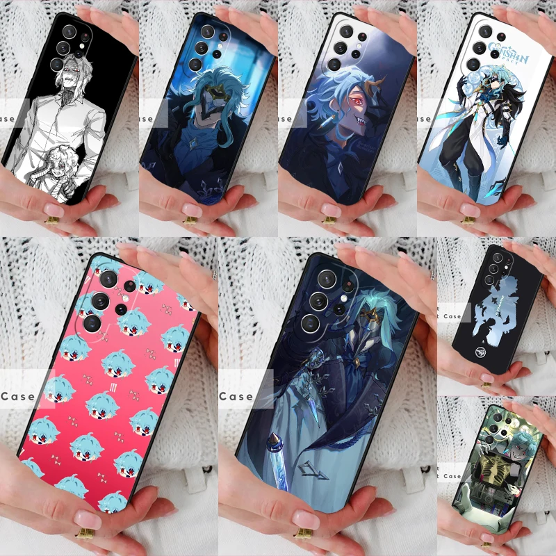 Il Dottore Genshin Impact Phone Cover Case for Samsung Galaxy S26 Ultra S20 FE Note 10 S24 S23 S21 S25 Plus S22