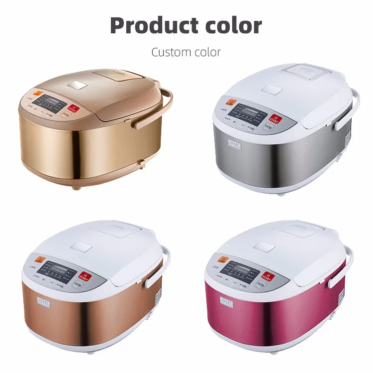 For Household Multi-function rice cooker Stainless Steel steamer Non-stick Coating Inner Pot rice cooker suitable for family