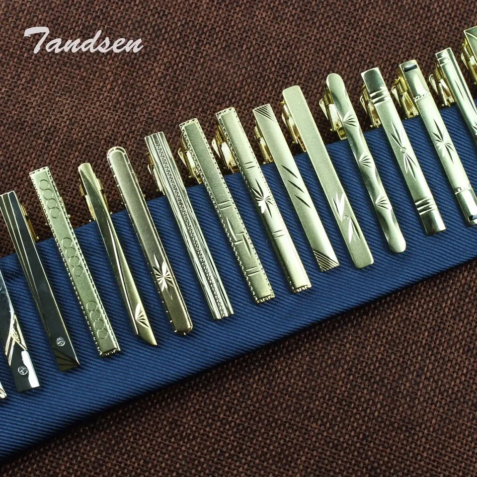 

Tie Clip Classic Simple Style Pin Clasp Bar Rose Gold Color Male Business Necktie Clip Clasp Metal Men Jewelry