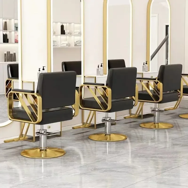 */--Wholesale White And Golden Salon Barber Chair Hair Salon