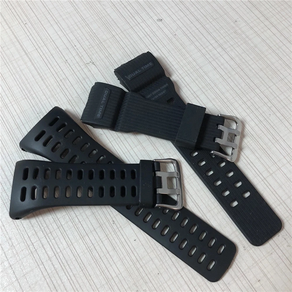 SKMEI Watch Band 1251 1560 1025 1358 1142 1848 Sports Watches Replacement Watch Strap PU Silicone Rubber Plastic Watchbands