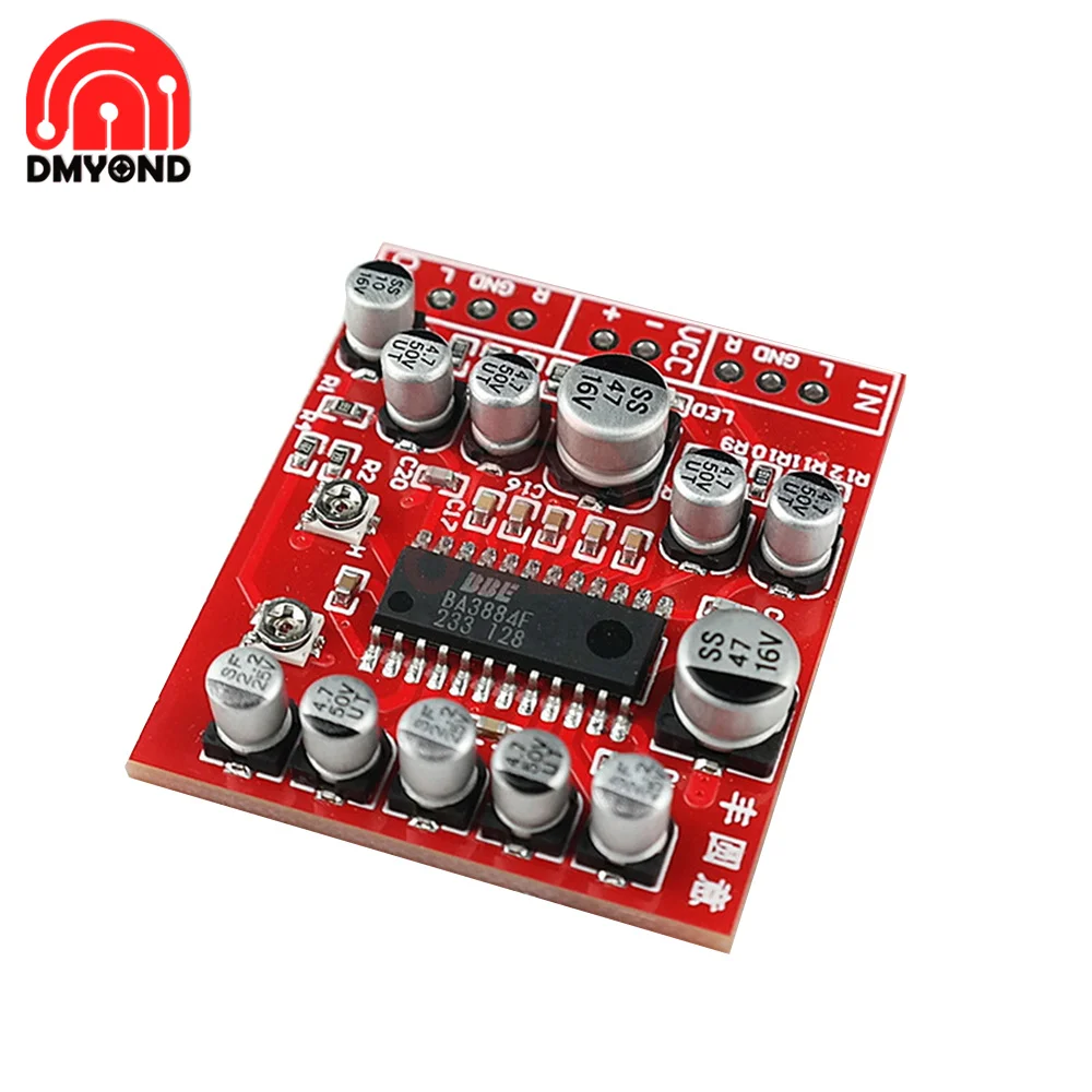 BA3884F Tone Board preamplificatore BBE Sound Effect Exciter modulo fai da te per migliorare la chiarezza alti e chiarezza della frequenza dei bassi