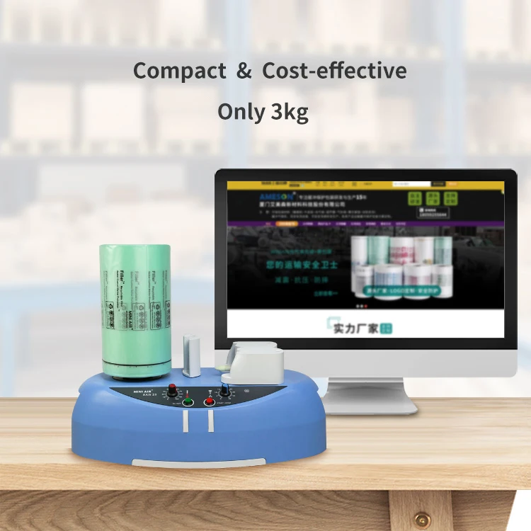 ULINEpak Groothandel Leverancier Bubble air Pack Wrap Kussen Machine Prijs