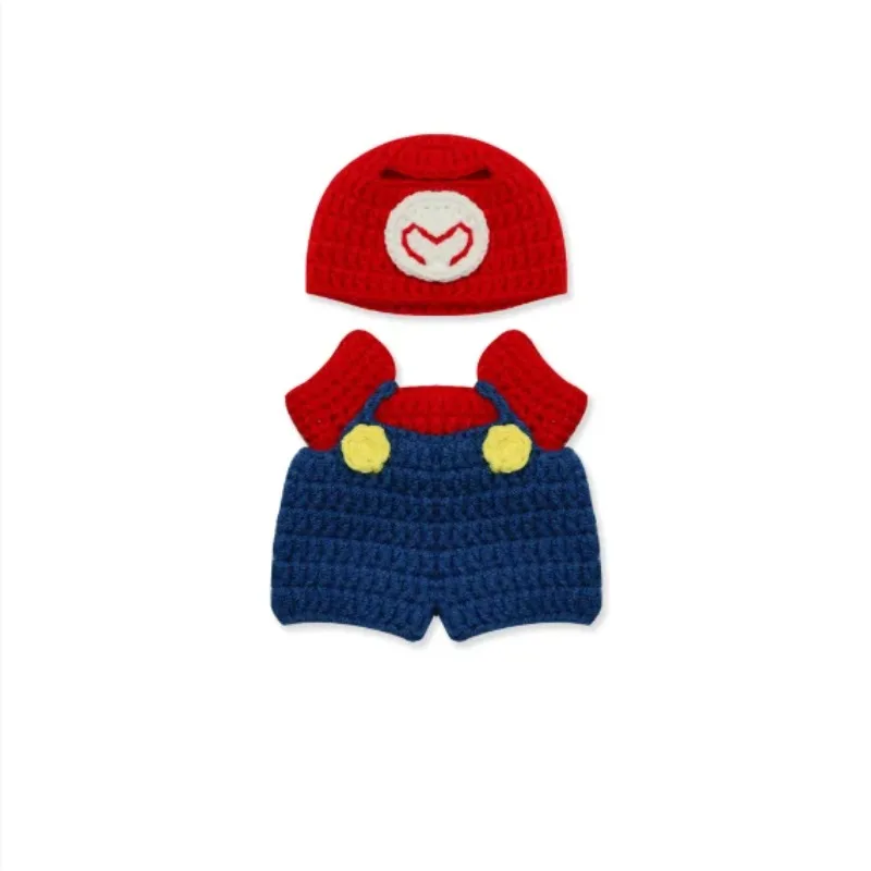 clothes for 17cm Labubu Doll Outfits Designer Lufff Labubu Doll Clothes Anime Plush Toys Clothes Labubu  Doll Accessories girl