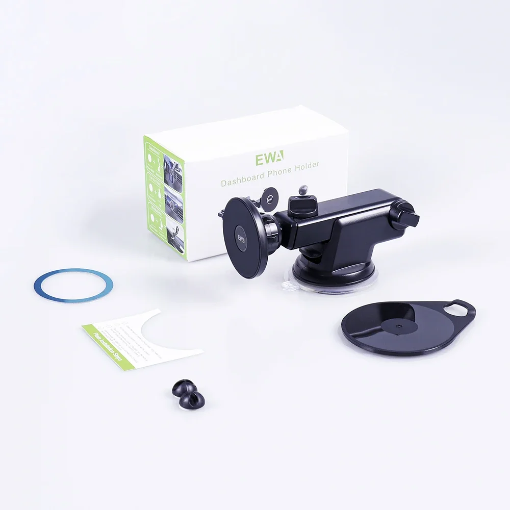 EWA Sucker supporto per telefono da auto telefono magnetico per cruscotto/parabrezza/presa d'aria compatibile con supporto a ventosa MagSafe
