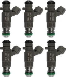 Set 4 pcs fuel Injectors 16600-2Y915 166002Y915 FBJC100 For Nissan X-Trail T30 T31 2..2.5 petrol QR20D Murano Maxima Sentra
