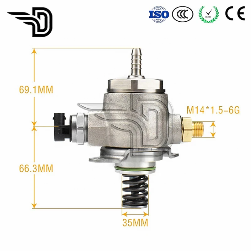 High Pressure Fuel Pump 06J127025J, 06J127025F, 06J127025E, 06J127025D, 06J127025C, 06J127025L, 06J127025G for vw audi A4 A5 A6