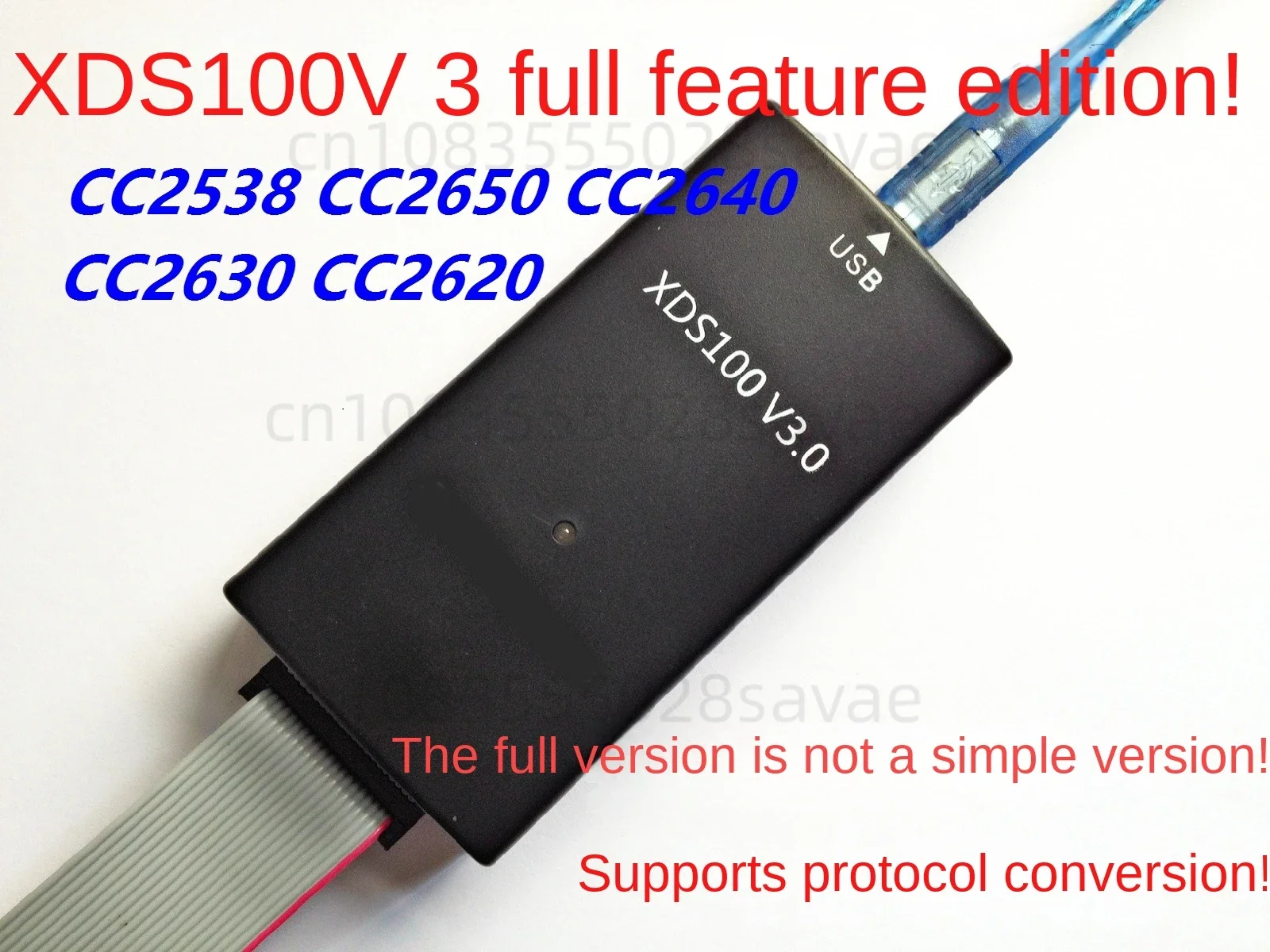 XDS100V3 V2 updated version CC2538 CC2640 CC1310 TMS320F28335 TI DSP