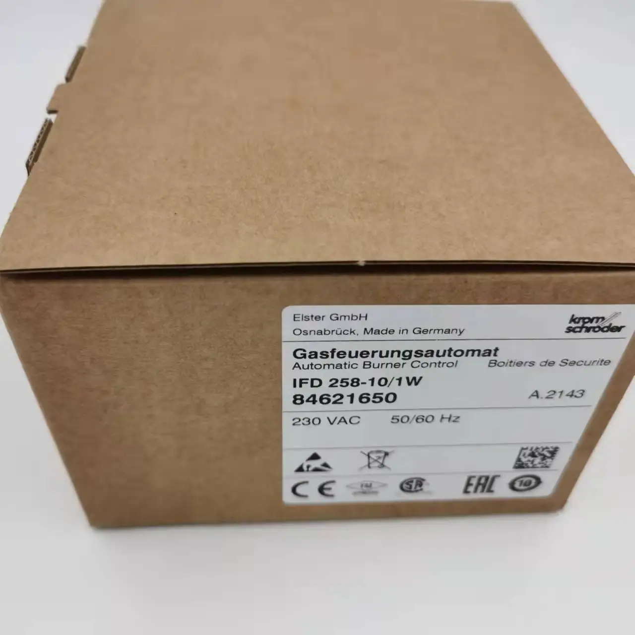 2025 Germany Kromschroder Hochord combustion controller IFD258-10/1W spot 20 original