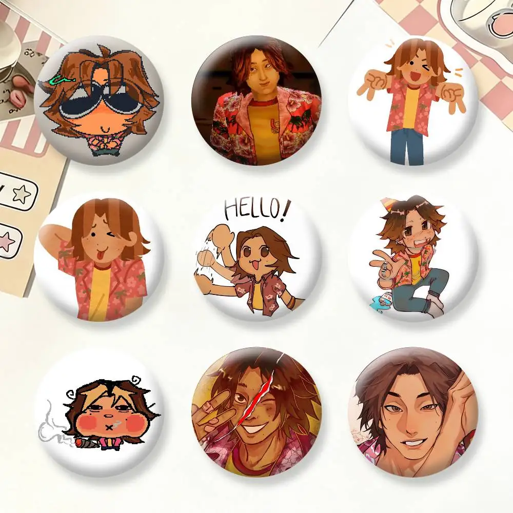 

Daisuke M-Mouthwashing Button Pins Backpack Clothing Decor Brooch Badge Jewelry Gifts for Kids