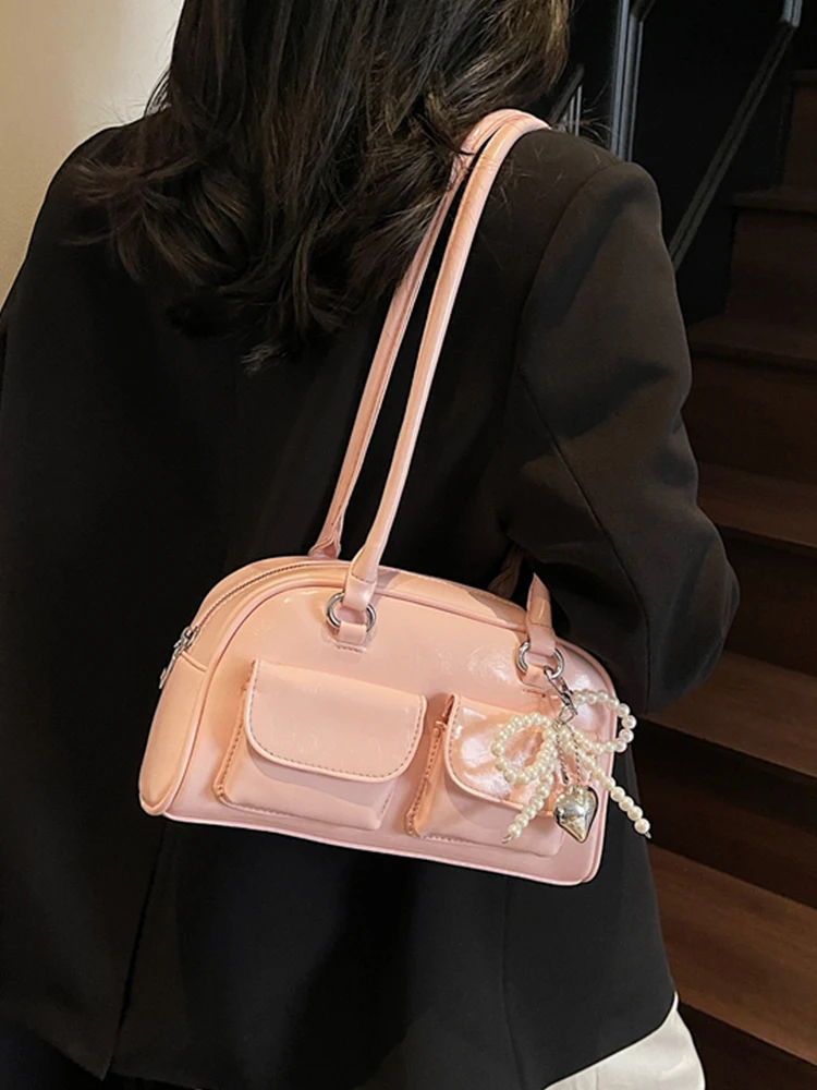 

Boston Sle Women's oulder Bag Summer Versatile Faionable Underarm Pillow Bag Commuting Single oulder Handbag