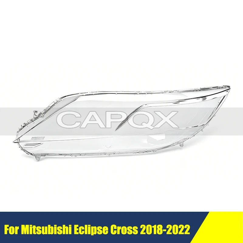 

Защитная крышка переднего бампера для фар Mitsubishi Eclipse Cross 2018-2022, стеклянная накладка на фару, колпак для линзы фары