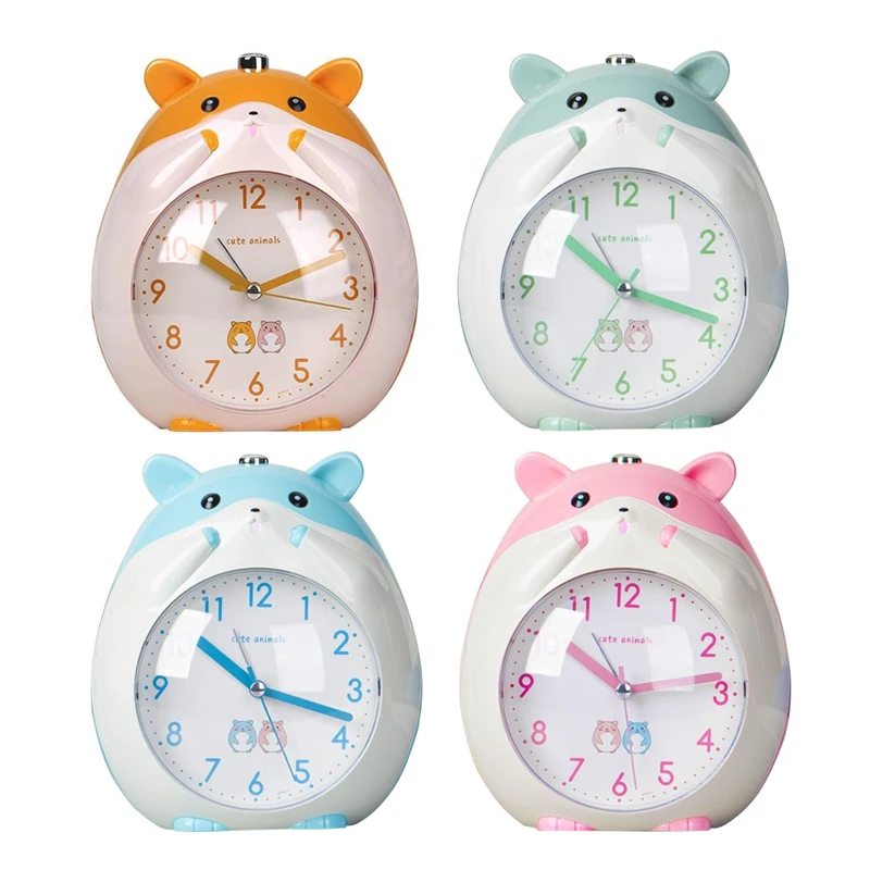 

Children's Alarm Clock,Without Ticking Alarm Clocks With Light For Children Bedroom Bedside Table Wake Up Clock