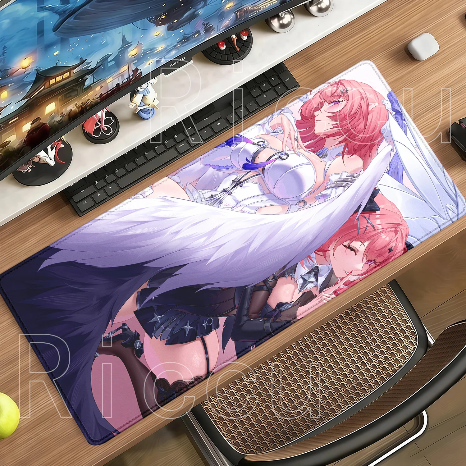 Gaming Keyboard Typewriter - อะนิเมะสาวเซ็กซี่เรมิเอล แดน เซนเลส โซน ซีโร่ ZZZ
