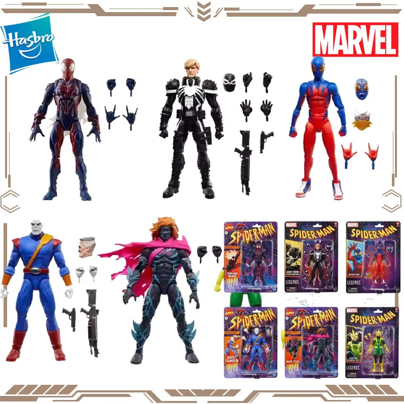 Hasbro Original Marvel Legends Spider-Man Agent Venom Kaine Action Figure Toys for Boys Girls Gift Collectible Model Ornaments